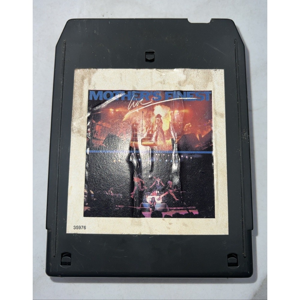 VTG Mother's Finest Live- 8 Track Eight Track Tape JEA35976